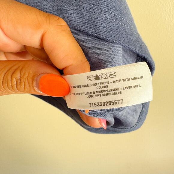 Patagonia Blue Apilene Short Sleeve Top - Medium - Picture 6 of 8